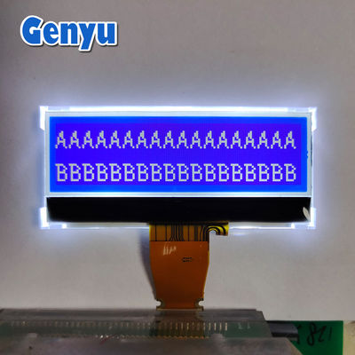 2.18 inci COG Graphic LCD Display 128x64 Titik STN Biru 10PIN SPI Antarmuka