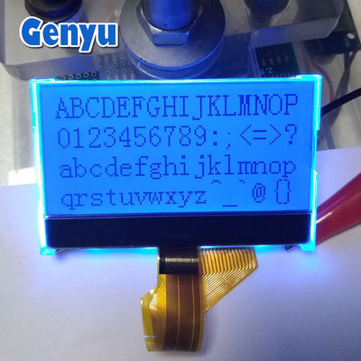 Harga yang bagus 2.7 inci 128x64 Graphic LCD Display FSTN COG Blue Backlight 3.3V 26PIN FPC on line