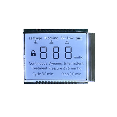 Harga yang bagus Monokrom Segmen Putih HTN Layar LCD Positif 3.3V 27PIN on line