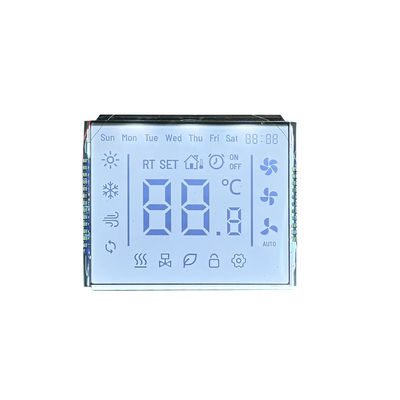 Harga yang bagus Disesuaikan TN LCD Segmen Layar Transmissive Putih Backlight 4.5V 24PIN on line
