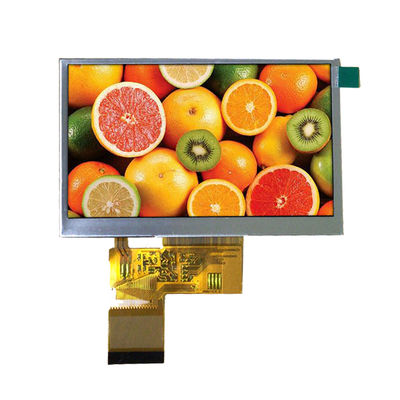 4.3 inci IPS TFT LCD layar sentuh 480x272 RGB Interface