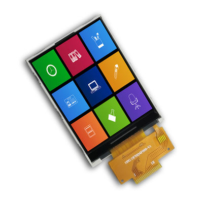 Harga yang bagus Viewing Angle 12 0'Clock Genyu 2.4 Inch TFT Spi Screen 240x320 dots ST7789V driver 18pin FPC 2.4