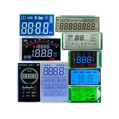 Harga yang bagus Driver IC HT1621 14Segment 16Segment 7 Segment Lcd Display Liquid Crystal Display Custom Black Va Tn Stn Lcm Monochrome on line